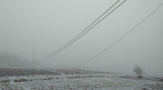 Без електроенергії в 13 селах Кіровоградської області через снігопад