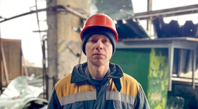 Енергетик відзначений за оперативне реагування на пожежу на ТЕС