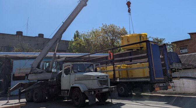 Азербайджанці надали генератори Ірпінському водоканалу