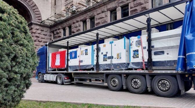 Київ отримав нові генератори для підтримки енергосистеми