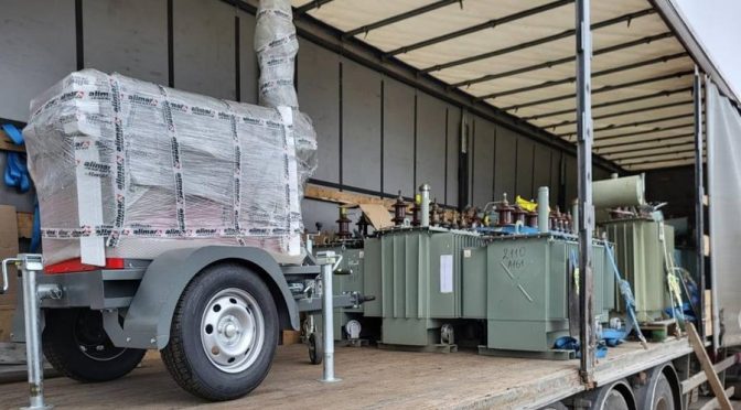 Литва надала Україні понад 17 тонн енергетичного обладнання для відновлення мереж